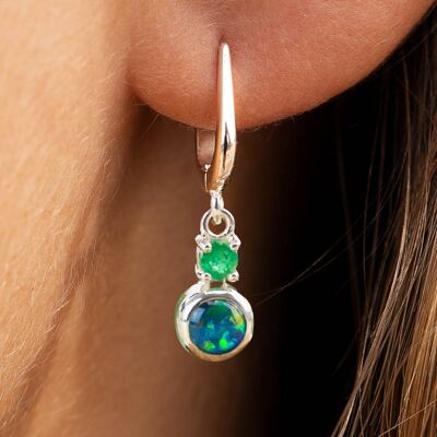 Boucles d'oreilles Opal Universe