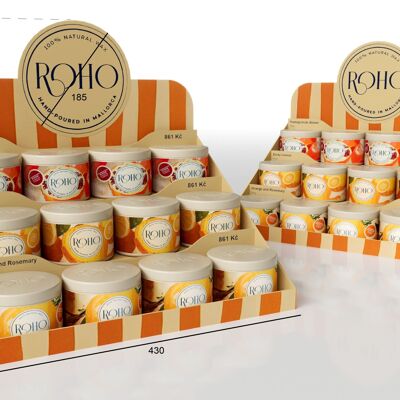 POS - Display / Expositor del punto de venta para las velas de ROHO Airdeco