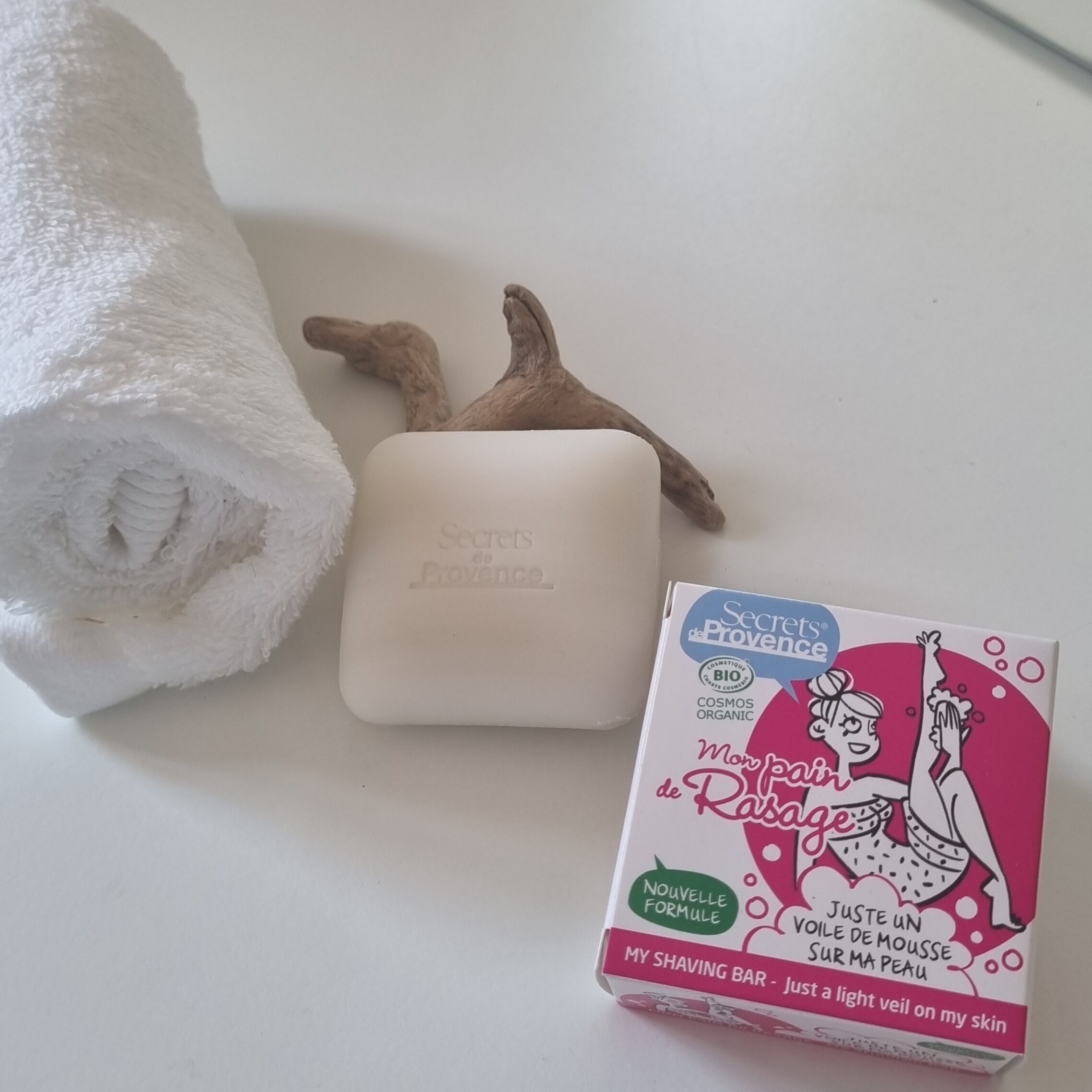 Crema da barba certificata biologica per donna - Burro di karité biologico e aloe vera biologica (CS1)