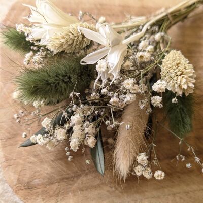 Aubéline - Small bouquet of natural dried flowers.