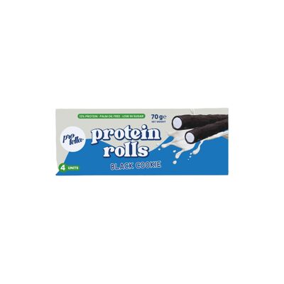 Protein Rolls Black Cookies 70g