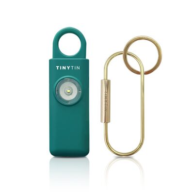 TinyTin - Verde Bosque - Alarma de Seguridad Personal - Alarma de 130 dB - Accesorios de Moda