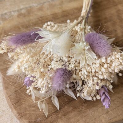 Violetta - Piccolo bouquet di fiori secchi naturali