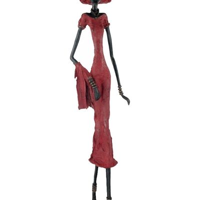 Issouf bronzo 80 cm rosso n°4