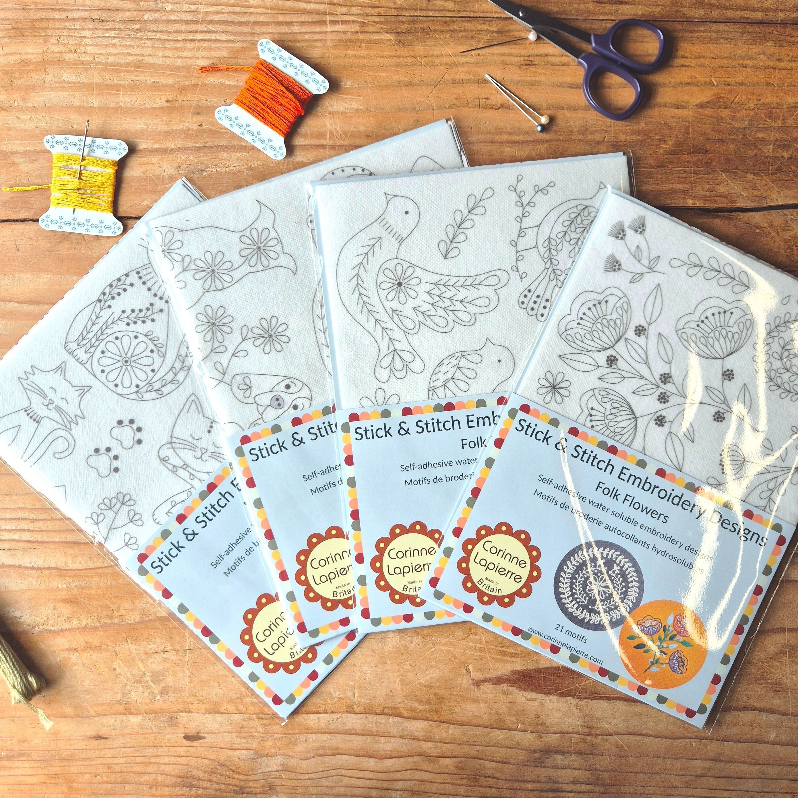 Stick- und Stichstickerei