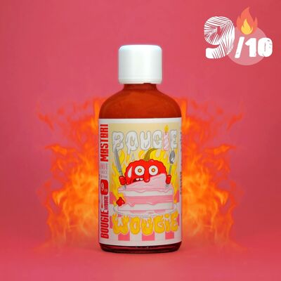 Carton de 12X Sauces piquantes BOUGIE WOUGIE / 12X BOUGIE WOUGIE Hot sauce (Edition limitée) 🌶️