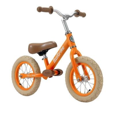 Colección Fruit - Alu Balance Bike - Neumático de ruedas de 12 "- Freno trasero - Arancia - 2/5 años