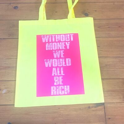 No Money- Tote Bag