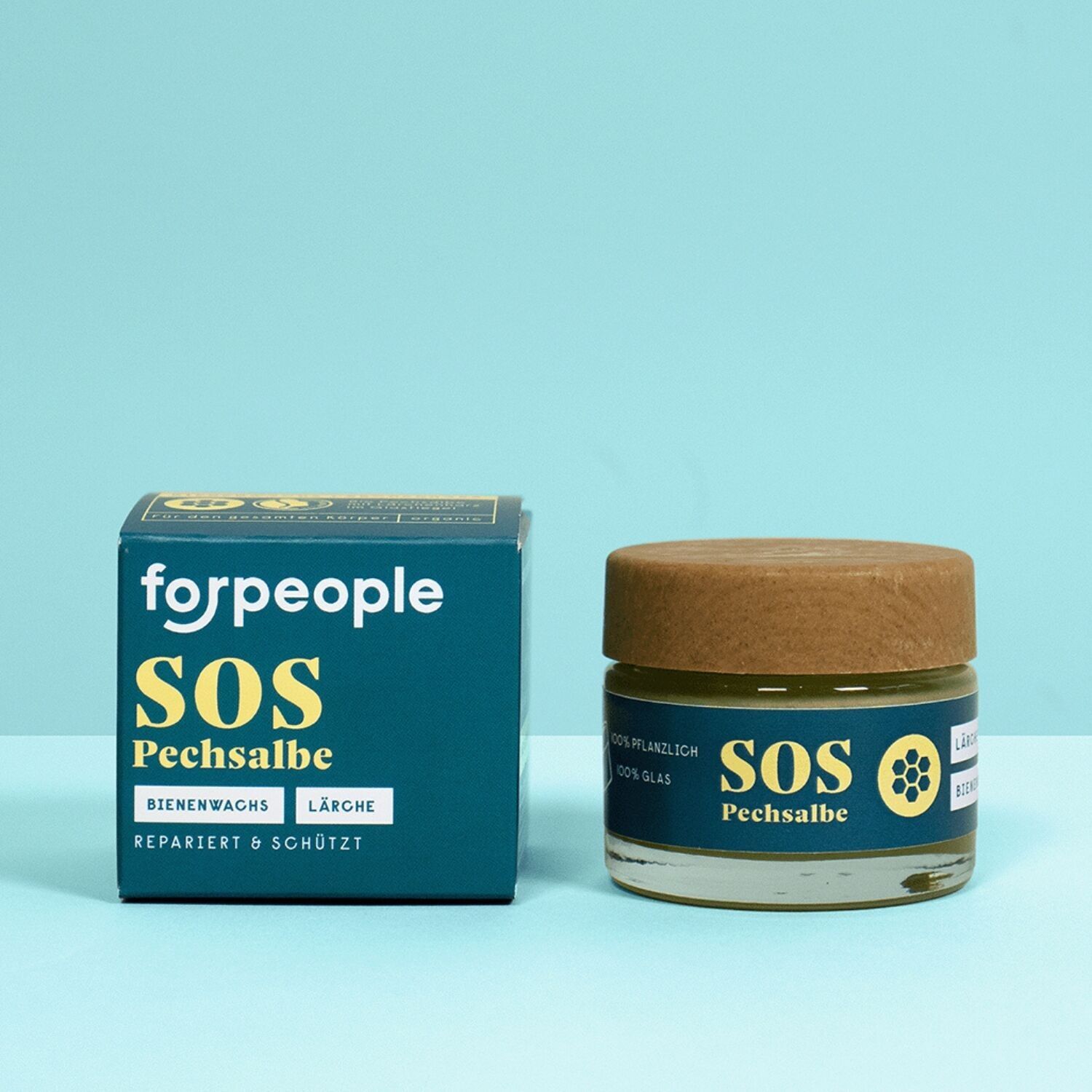 SOS Pitch Ointment in Organic Larch Resin & Beeswax Fragrance