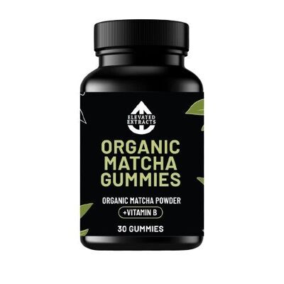 Caramelle gommose al matcha biologiche - 30 caramelle gommose