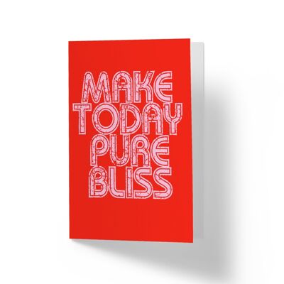 Pure Bliss - Greetings Card