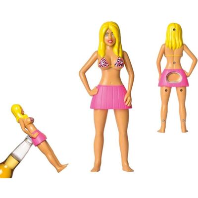 Brenda Blonde Woman Bottle Opener 21cm Unusual and Original Model Fun and Designer Aperitif Accessory