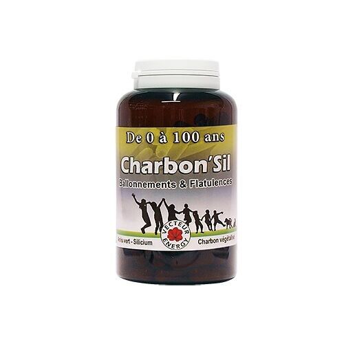 Charbon'Sil 180 gelules vegetales 260mg