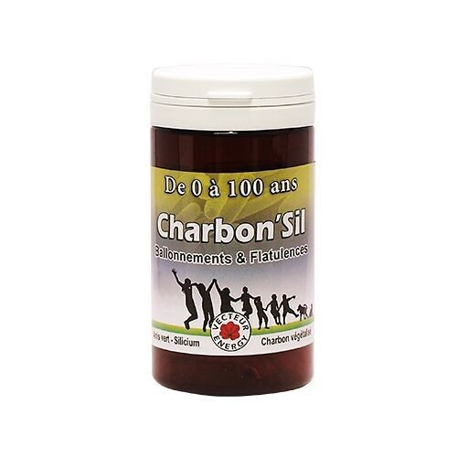 Charbon'Sil 60 gelules vegetales 260mg