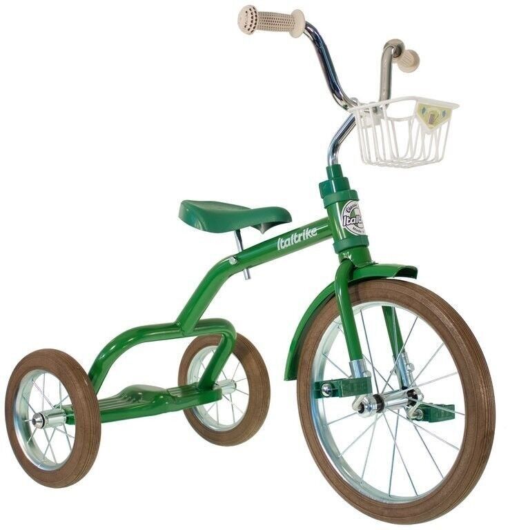 16" Raggi Triciclo Primavera - Verde - 3/5 anni