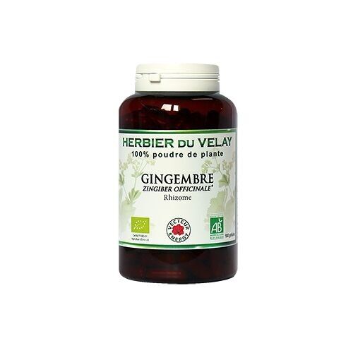 Jengibre* 180 cápsulas 400mg UE/fuera de la UE