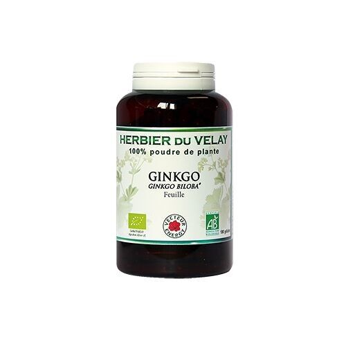 Ginkgo* 180 cápsulas 330 mg aplicación local