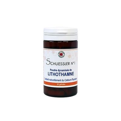 Schuessler Sales Bioquímicas N°1 Calcarea fluorica dynamisee Schuessler Sales Bioquímicas N1 30 cápsulas 310mg