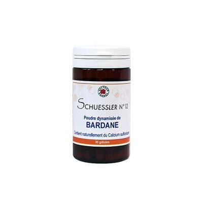 Sales bioquímicas de Schuessler nº12 Calcarea sulfuricum dynamisee Sales bioquímicas de Schuessler 30 cápsulas 300mg