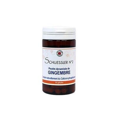 Schuessler biochemical salts No. 2 Calcarea phosphorica dynamisee Schuessler biochemical salts 30 capsules 340mg
