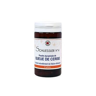 Schuessler biochemical salts No. 4 Kalium chloratum dynamisee Schuessler biochemical salts 30 capsules 310mg