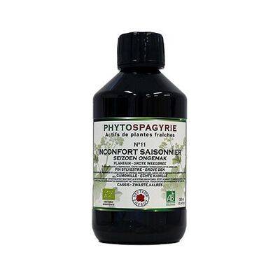 Phytospagyrie Synergies N11*: SEASONAL DISCOMFORT 300ml