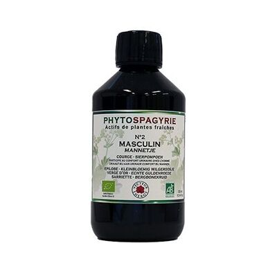 Phytospagyrie Synergies N2*: MASCULINE 300ml