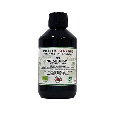Synergies Phytospagyria N4*: METABOLISM 300ml