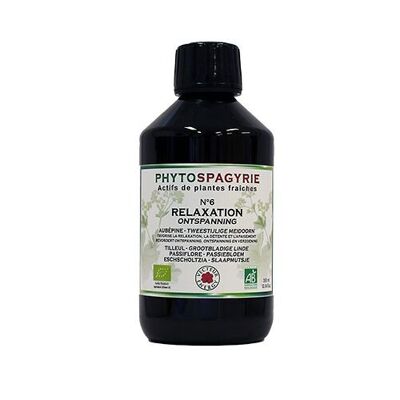 Synergies Phytospagyrie N6* : RELAXATION 300ml
