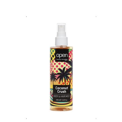 Spray per capelli e corpo Coconut Crush Open di Messinian Spa 200 ml