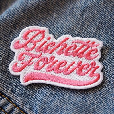 "Bichette Forever" iron-on patch