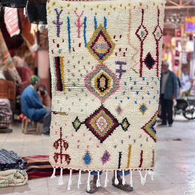 Tapis Boujad d'OURIKA | 165 x 115 cm
