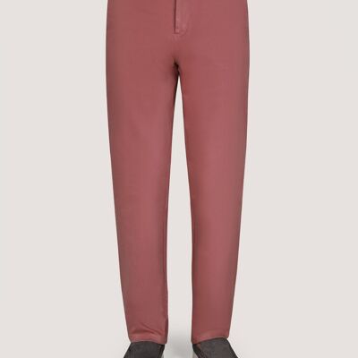 Pantalon chino marron moyen