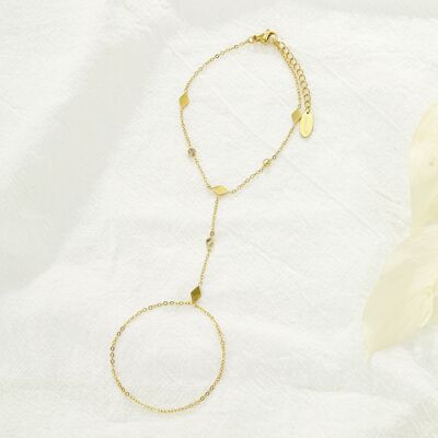 Pulsera de cadena de acero inoxidable - BR110329