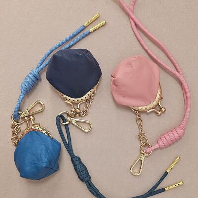 bag charm (leather purse)