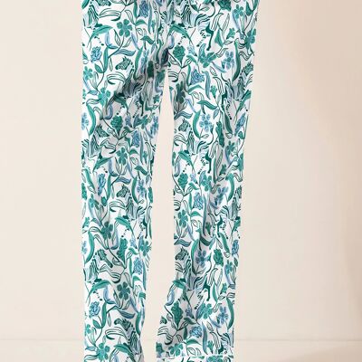 Boho Zebra Women's Organic Cotton Pyjama Trouser
