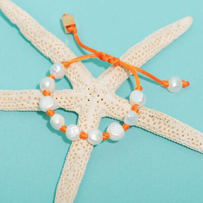 Pulseras del océano naranja