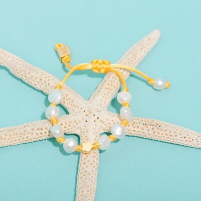 Bracelets Océan Fleur Jaune