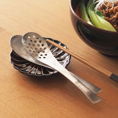 Shimoyama brushed stainless steel Japanese spoon