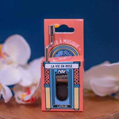 "La vie en rose" Music Box