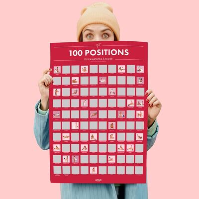 Scratch Poster 100 Kama Sutra Positions to Try
