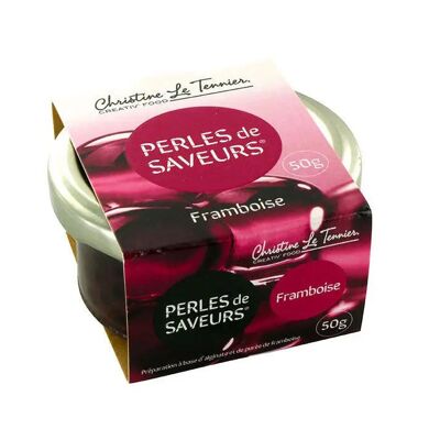 Raspberry Seaweed Pearls 50g