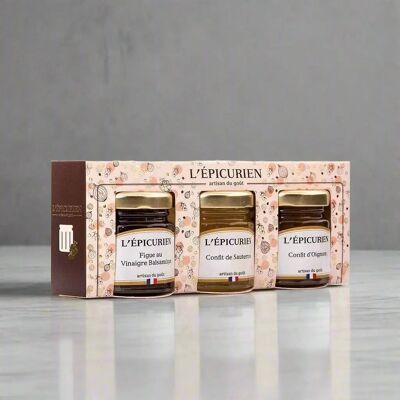 Coffret de Condiments Petits Formats (Packaging Offert)