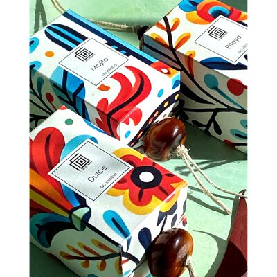 Tester di scatole di sapone