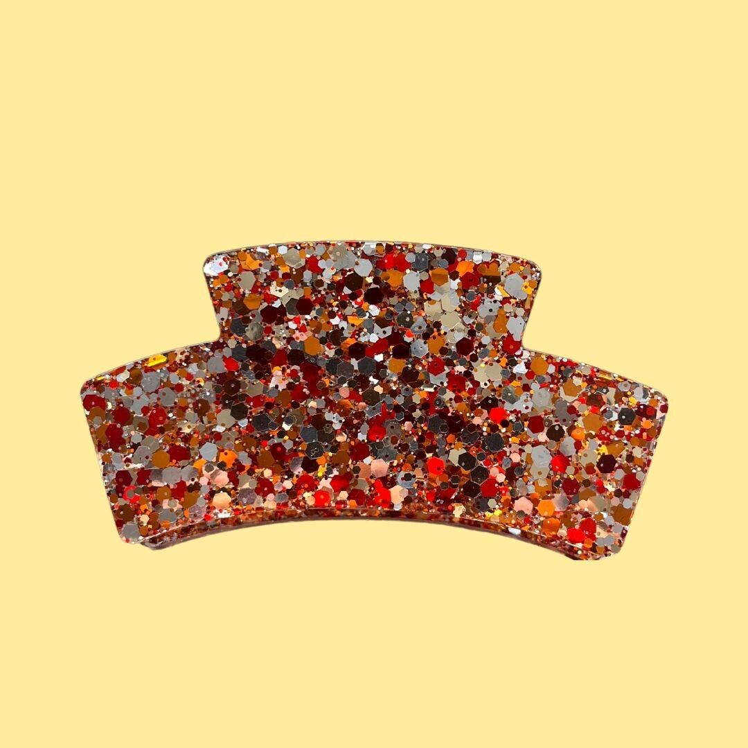 Fermaglio per capelli - Foglia d'autunno