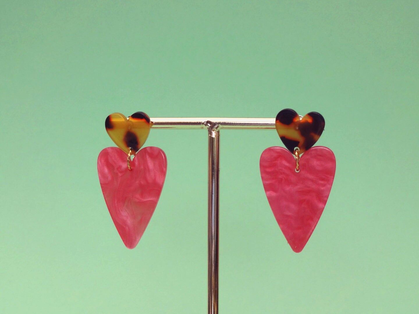 BO Double cœur • Rose