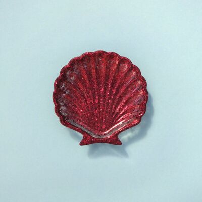 Shell bowl • Raspberry pink