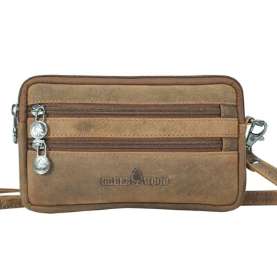 Sac de voyage Baily pour femmes, sac de poitrine en cuir, sac ceinture pour hommes