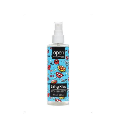 Spray per capelli e corpo Salty Kiss Open di Messinian Spa 200 ml