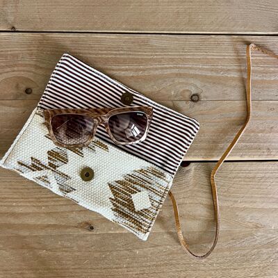 Aztek Sunglass pouch NEW tribal aztec